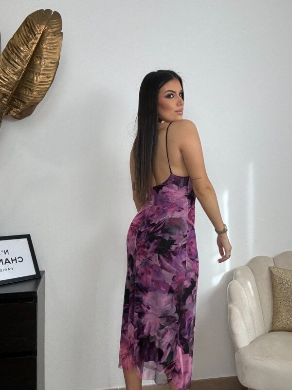 Φόρεμα μίντι τούλι - ΜΩΒ, One Size